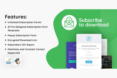 WordPress плагин CodeCanyon Subscribe to Download