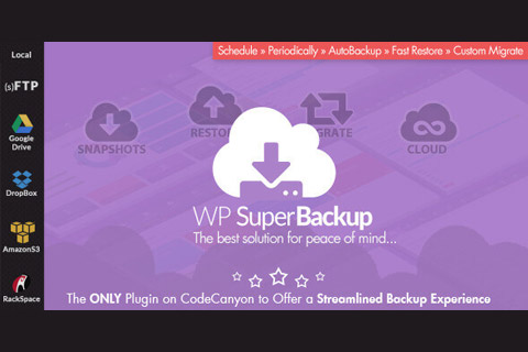 WordPress плагин CodeCanyon Super Backup & Clone