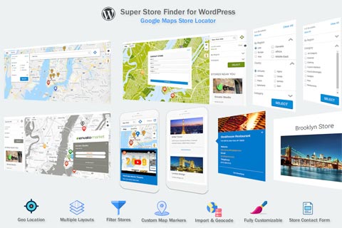 WordPress плагин CodeCanyon Super Store Finder