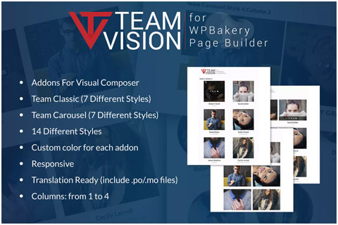 WordPress плагин CodeCanyon Teamvision