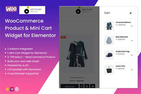 CodeCanyon TFMiniCart&Product for Elementor