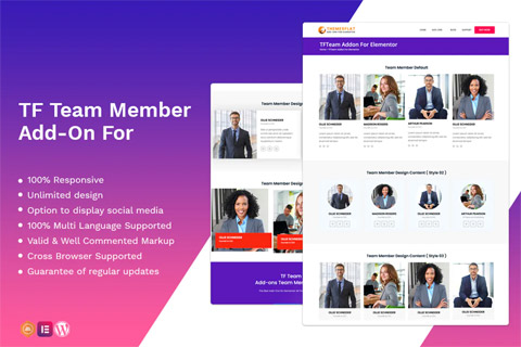 CodeCanyon TfTeam For Elementor