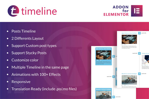 CodeCanyon Timeline For Elementor