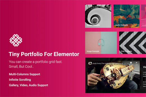 CodeCanyon Tiny Portfolio Widget For Elementor