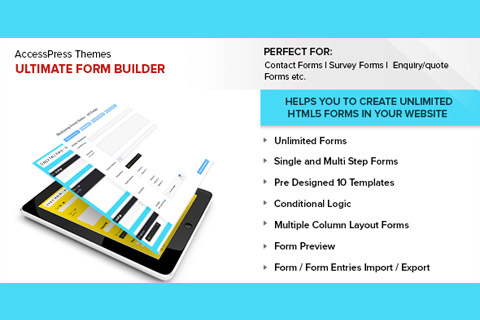 WordPress плагин CodeCanyon Ultimate Form Builder