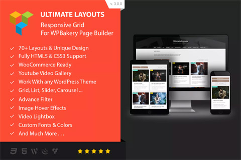 WordPress плагин CodeCanyon Ultimate Layouts