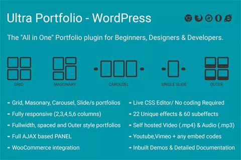 WordPress плагин CodeCanyon Ultra Portfolio