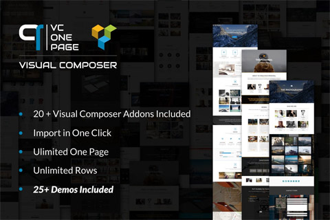 WordPress плагин CodeCanyon VC One Page Builder