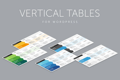 WordPress плагин CodeCanyon CSS3 Vertical Web Pricing Tables