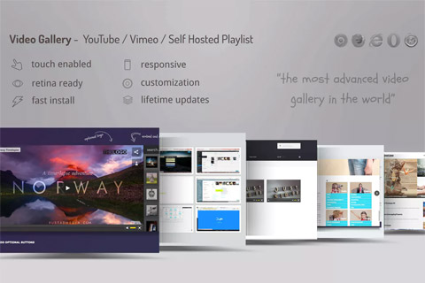 WordPress плагин CodeCanyon Video Gallery