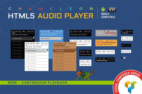 WordPress плагин CodeCanyon Chameleon Audio Player