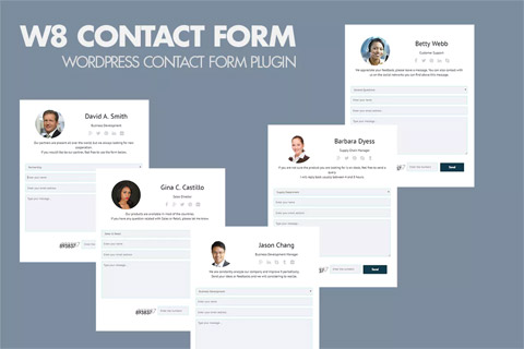 WordPress плагин CodeCanyon W8 Contact Form