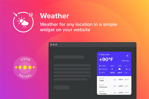 WordPress плагин CodeCanyon Weather Forecast