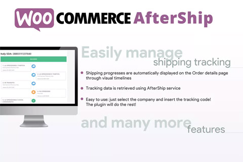 WordPress плагин CodeCanyon WooCommerce AfterShip