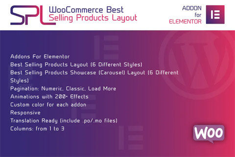 CodeCanyon WooCommerce Best Selling Products Layout