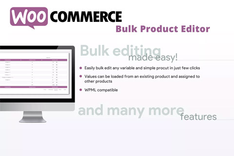WordPress плагин CodeCanyon WooCommerce Bulk Product Editor