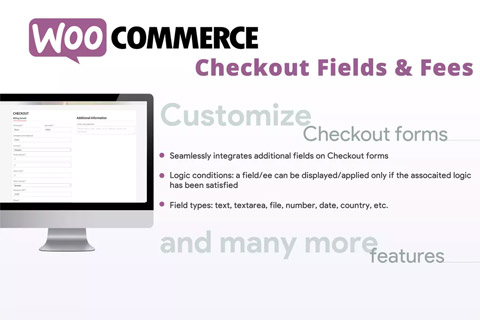 WordPress плагин CodeCanyon WooCommerce Checkout Fields & Fees