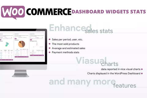 WordPress плагин CodeCanyon WooCommerce Dashboard Widgets Stats