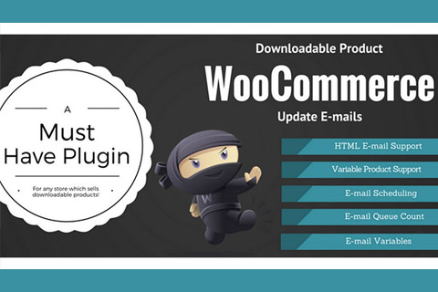 WordPress плагин CodeCanyon WooCommerce Downloadable Product Update Emails