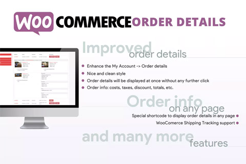 WordPress плагин CodeCanyon WooCommerce Order Details