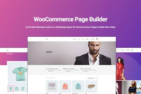 WordPress плагин CodeCanyon WooCommerce Page Builder For Elementor