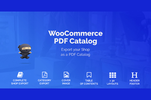 WordPress плагин CodeCanyon WooCommerce PDF Catalog