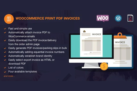 WordPress плагин CodeCanyon WooCommerce PDF Invoices Pro