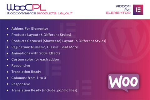 WordPress плагин CodeCanyon WooCommerce Products Layout