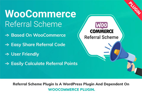 WordPress плагин CodeCanyon WooCommerce Referral Scheme