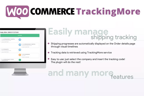 WordPress плагин CodeCanyon WooCommerce TrackingMore