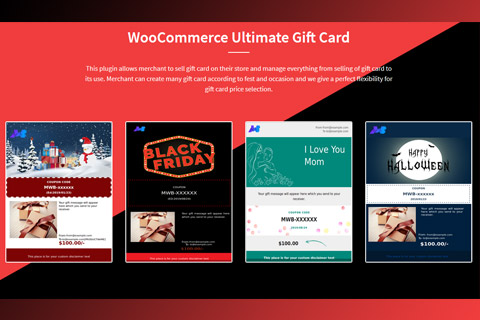 WordPress плагин CodeCanyon WooCommerce Ultimate Gift Card