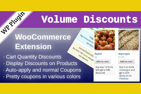 WordPress плагин CodeCanyon WooCommerce Volume Discount Coupons