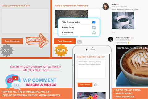 CodeCanyon WP Comment Images and Videos