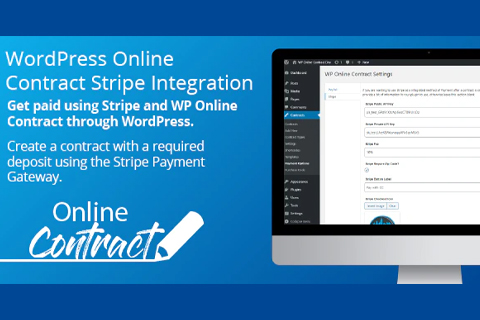 WordPress плагин CodeCanyon WP Online Contract Stripe