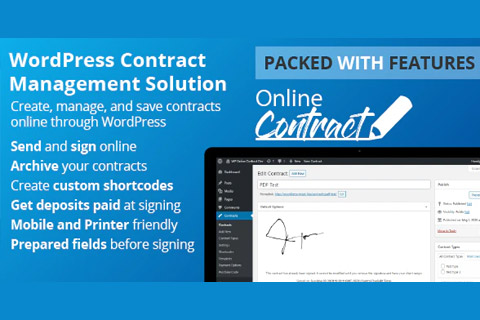 WordPress плагин CodeCanyon WP Online Contract