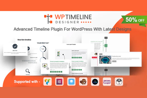 WordPress плагин CodeCanyon WP Timeline Designer Pro
