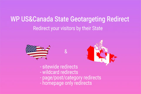 WordPress плагин CodeCanyon WP US&Canada State Geotargeting Redirect