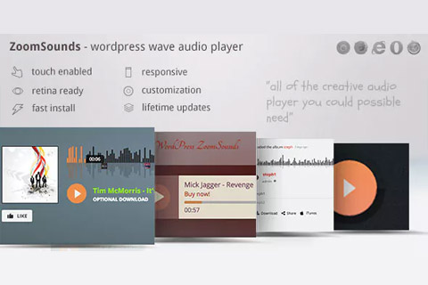 WordPress плагин CodeCanyon ZoomSounds