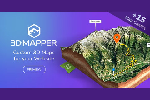 WordPress плагин CodeCanyon 3D-Mapper