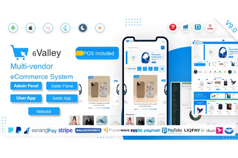 CodeCanyon 6valley Multi-Vendor E-commerce