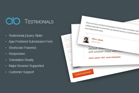 WordPress плагин CodeCanyon AB Testimonial