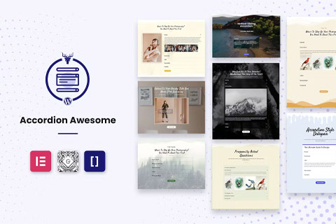 WordPress плагин CodeCanyon Accordion Awesome Pro