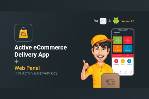 CodeCanyon Active eCommerce Delivery Boy Flutter