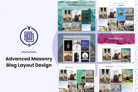 CodeCanyon Advanced Masonry Blog Layout Design