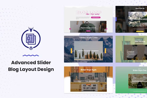 CodeCanyon Advanced Slider Blog Layout Design