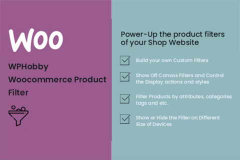 WordPress плагин CodeCanyon WPHobby WooCommerce Product Filter