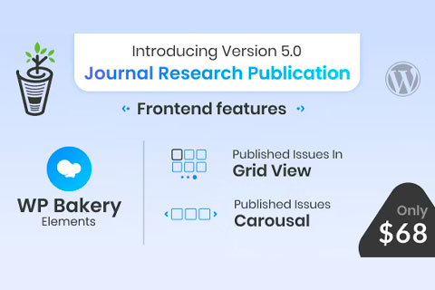 WordPress плагин CodeCanyon Journal Research Publication