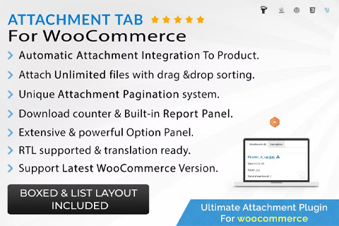 CodeCanyon Attachment Tab