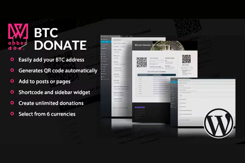 WordPress плагин CodeCanyon Bitcoin Donate