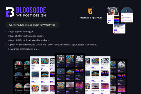 WordPress плагин CodeCanyon Blogsqode